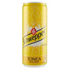 Schweppes tonica lattina 33cl